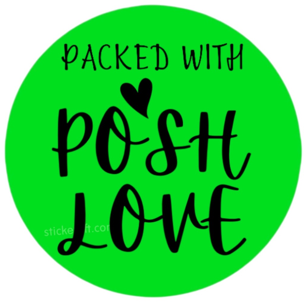 100 Thank You Stickers for poshmark 2 in round | Shipping Supplies | Poshmark - Picture 11 of 15
